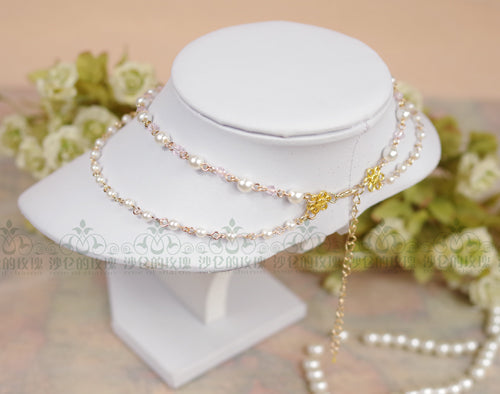 Rose of Sharon - Retro Lolita Necklace 4 Colors - Neckwear