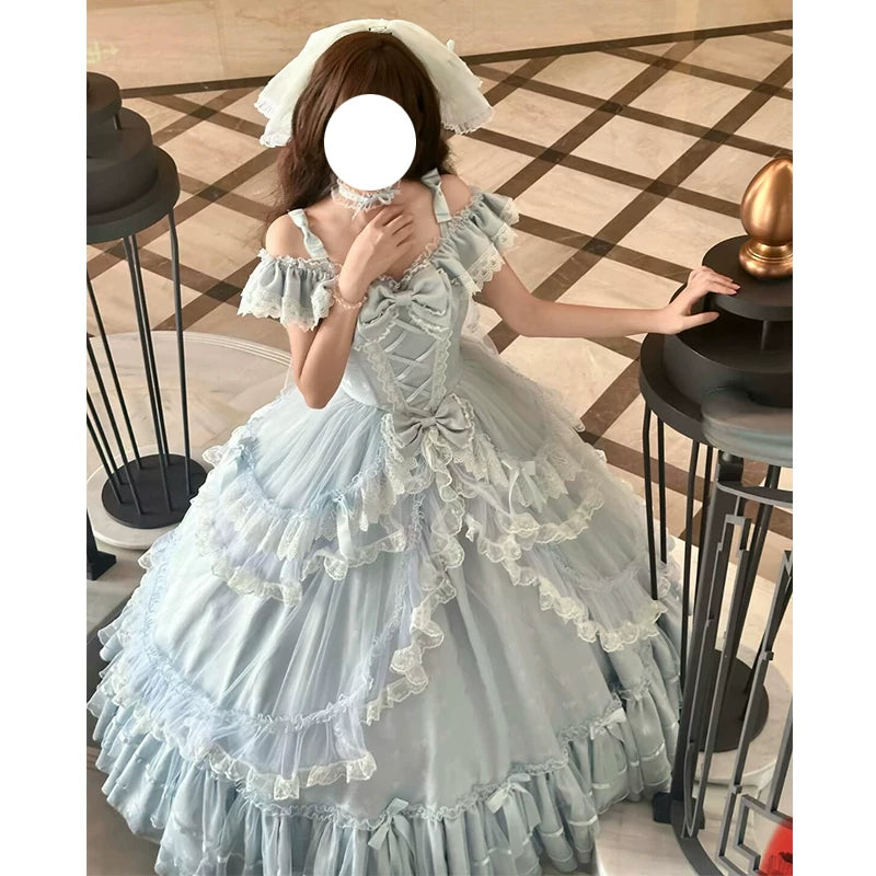 Sweet Scene - Bridal Lolita Ballgown - Formal off-shoulder Lolita
