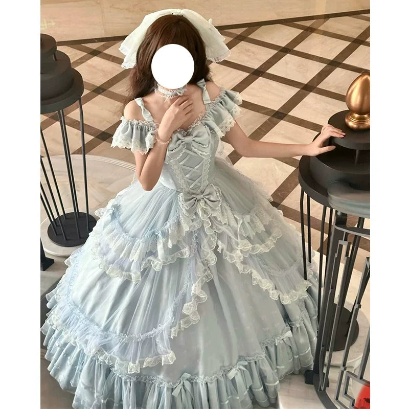 Sweet Scene - Bridal Lolita Ballgown - Formal off-shoulder Lolita