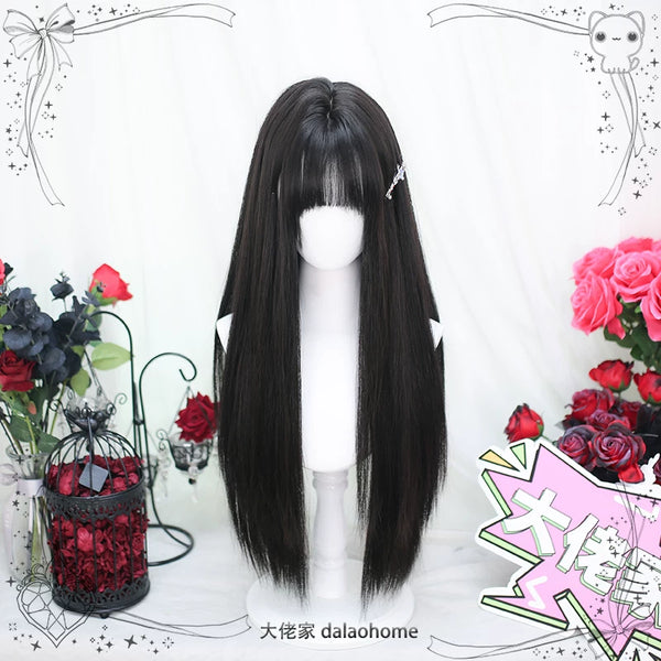 Dalao Home Academy natural black wig - view 1