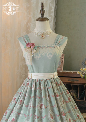 Elegant Lolita Head Accessory ivory belt B