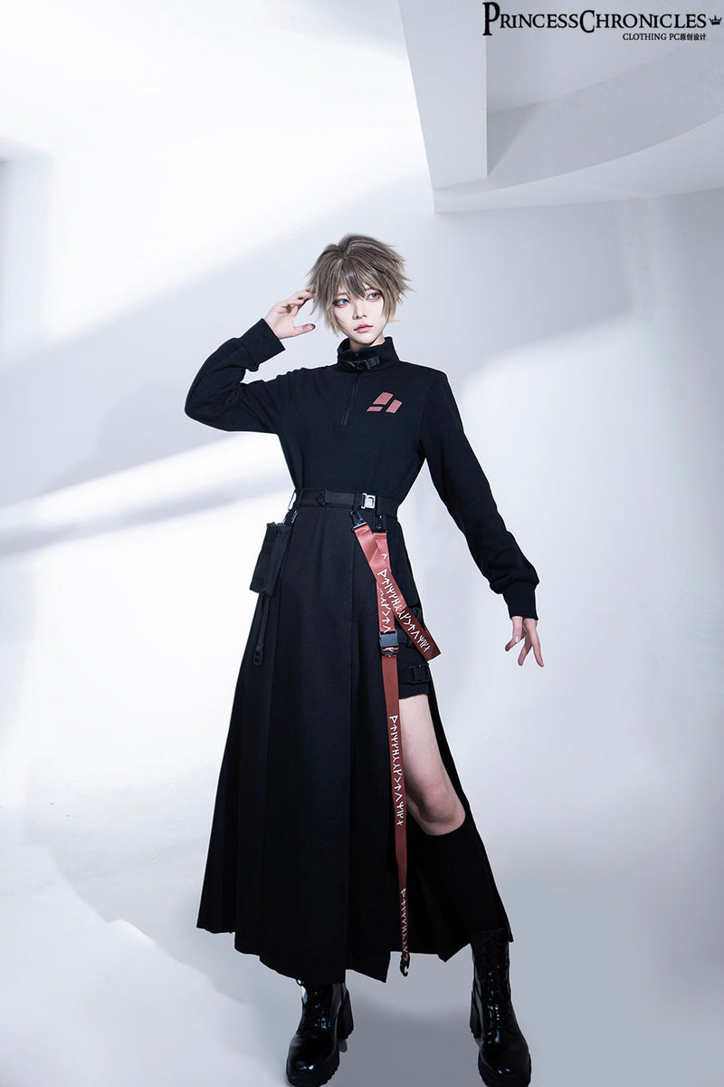 Princess Chronicles - Nameless Blade - Wasteland Techwear Handsome Skirt and Inner Shorts