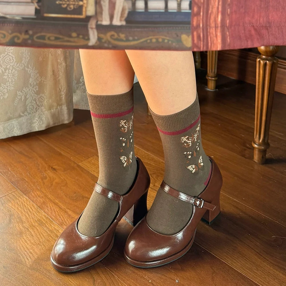 Miss Point - German Bookshelf - Classic Lolita Headdress, Socks, Necklace, Brooch