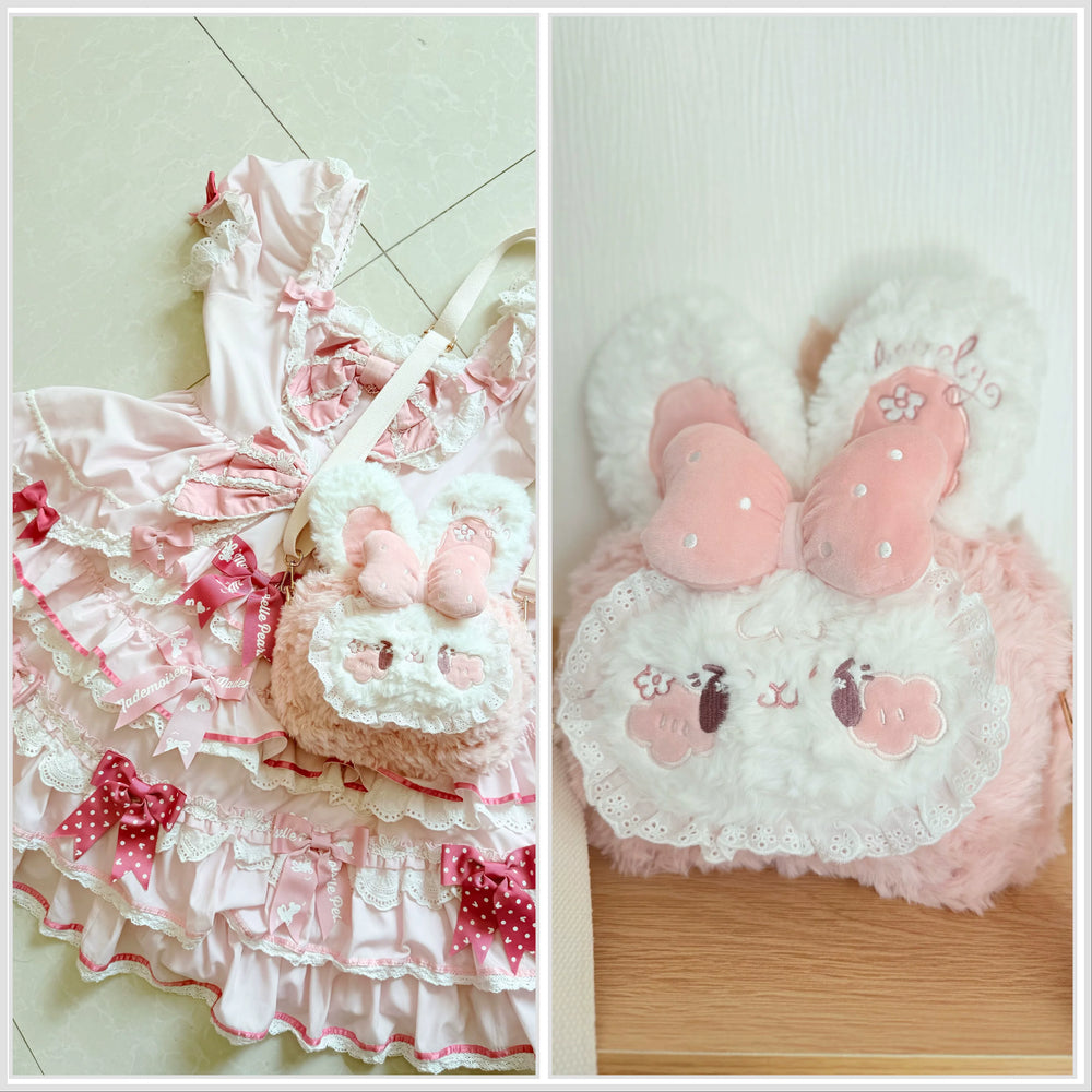 Lolita Collection - Plush Rabbit Lolita Bag - Individually Selectable