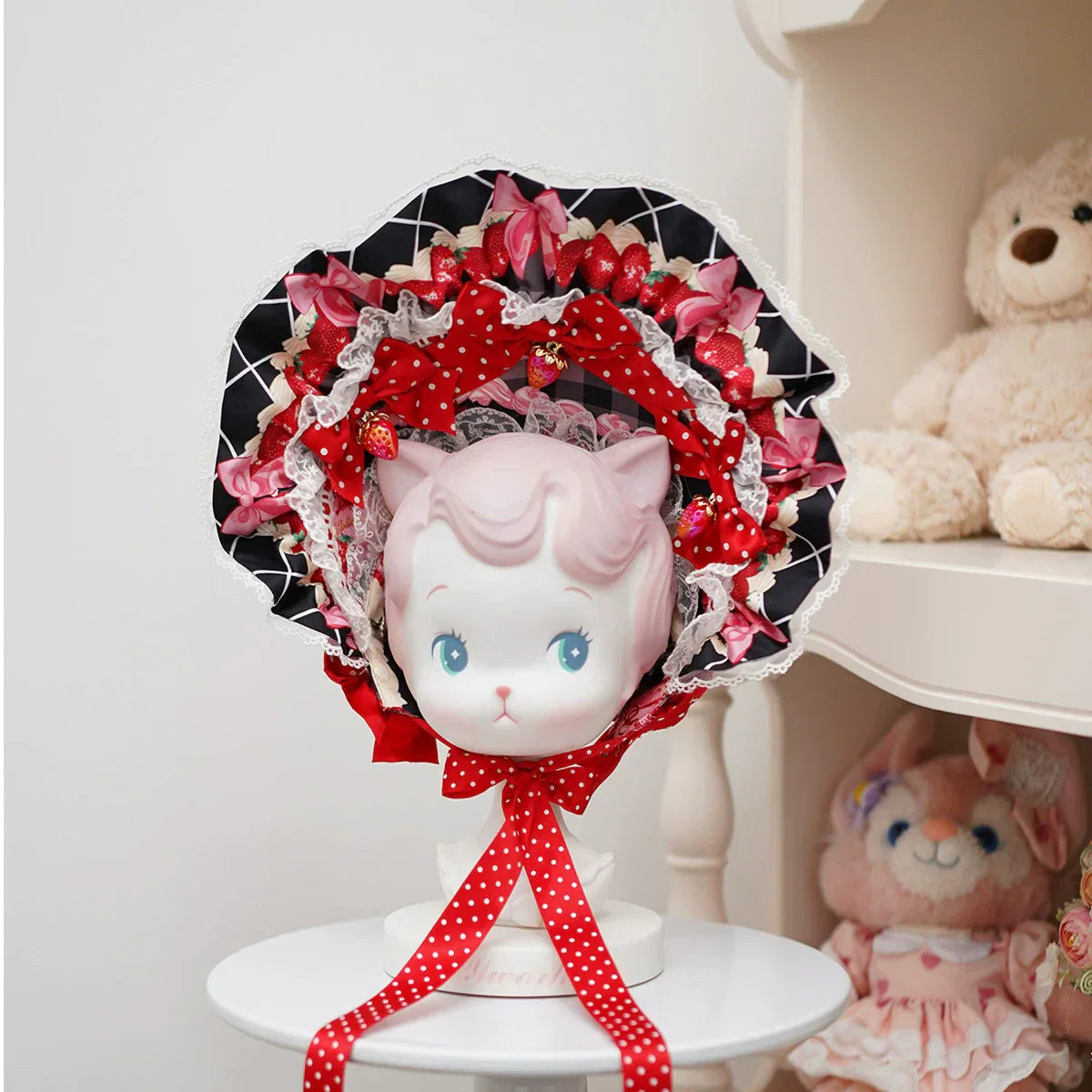 Mengfuzi - Strawberry Pear - official Lolita accessories