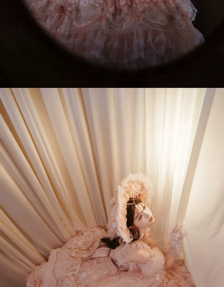 Cat Fairy - Princess on the Run - Misty Pink Lolita JSK