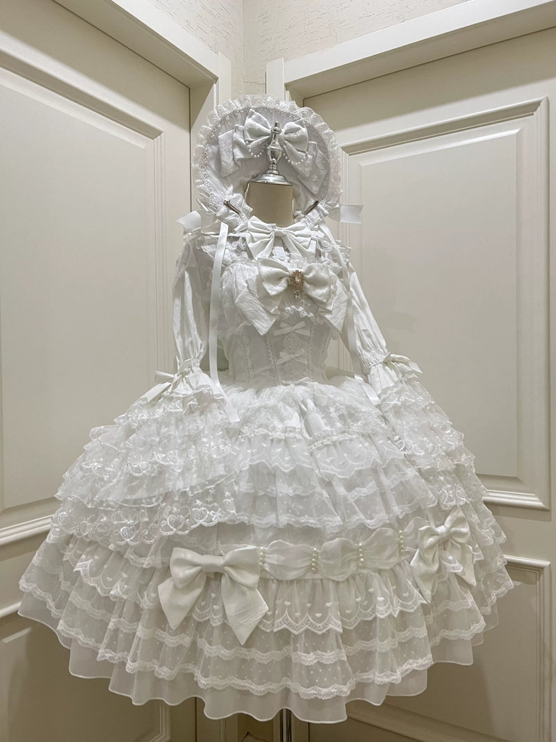 White Sugar Girl - Dream Prelude - Sweet lolita doll-style JSK dress
