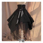 Irregular lower skirt / S