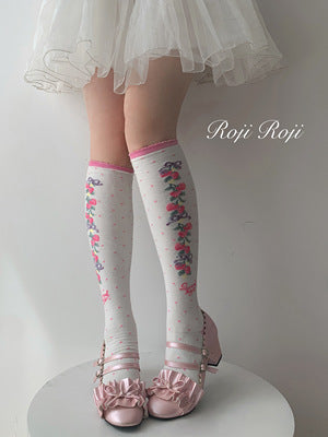 Autumn Sweet Lolita Cotton Thigh-high Socks 15730:211710