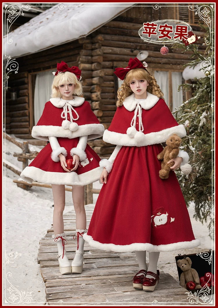 With PUJI - Apple - Lolita Outfit Set detail view 6