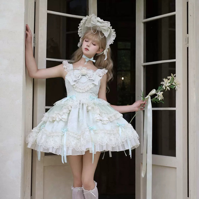 Hanguliang Flower Heart Love Ballet JSK Dress