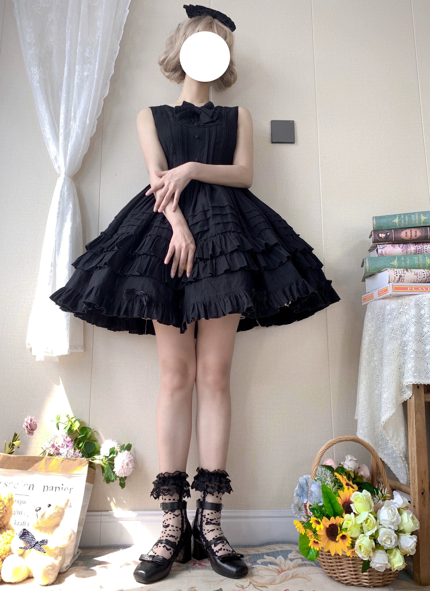 Strawberry Witch - Elegant Lolita Jumper Dress Solid - Color JSK JSK Dress