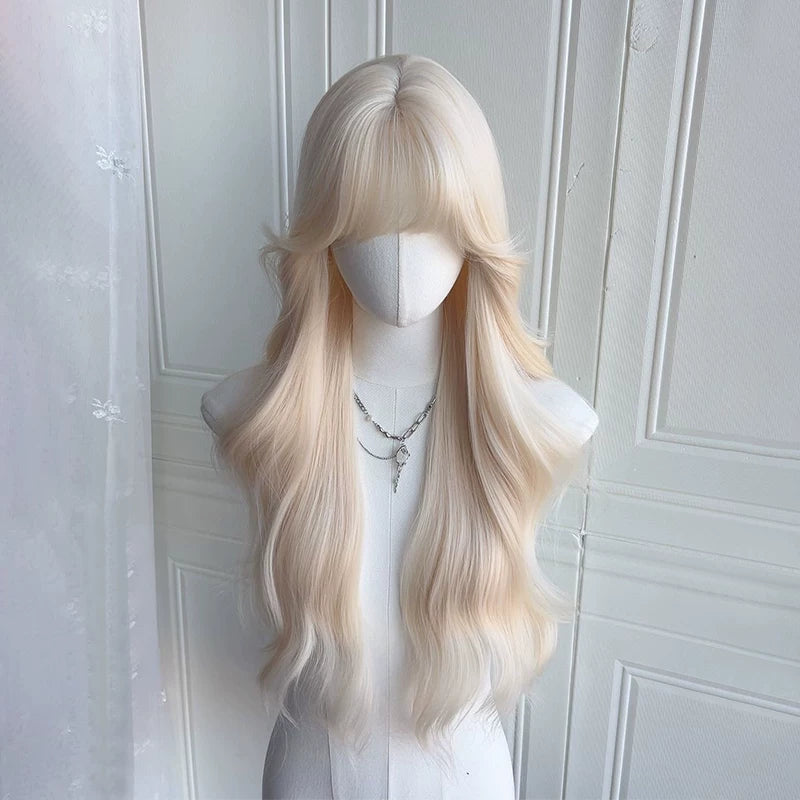 Kunkun Fish white long straight wig - view 7