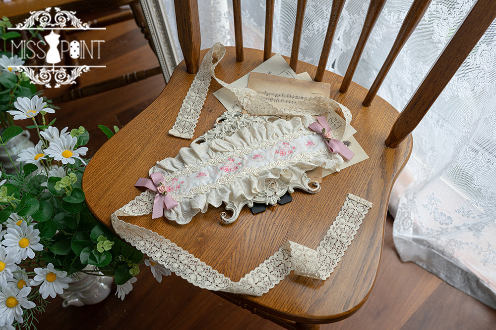 Miss Point - Happy Summer Cute Lolita Hairdband - Straw Hat Headwear