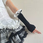Li Leilei black arm sleeves / One Size