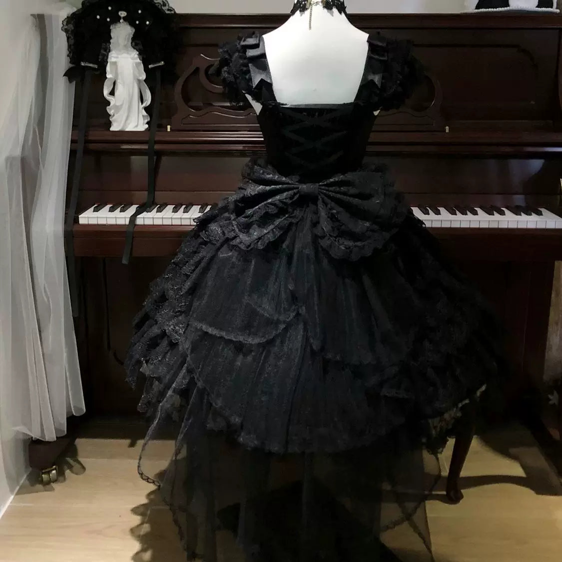 Confession Sweetheart - Light Feather Slumber - Tiered ruffle Sweet