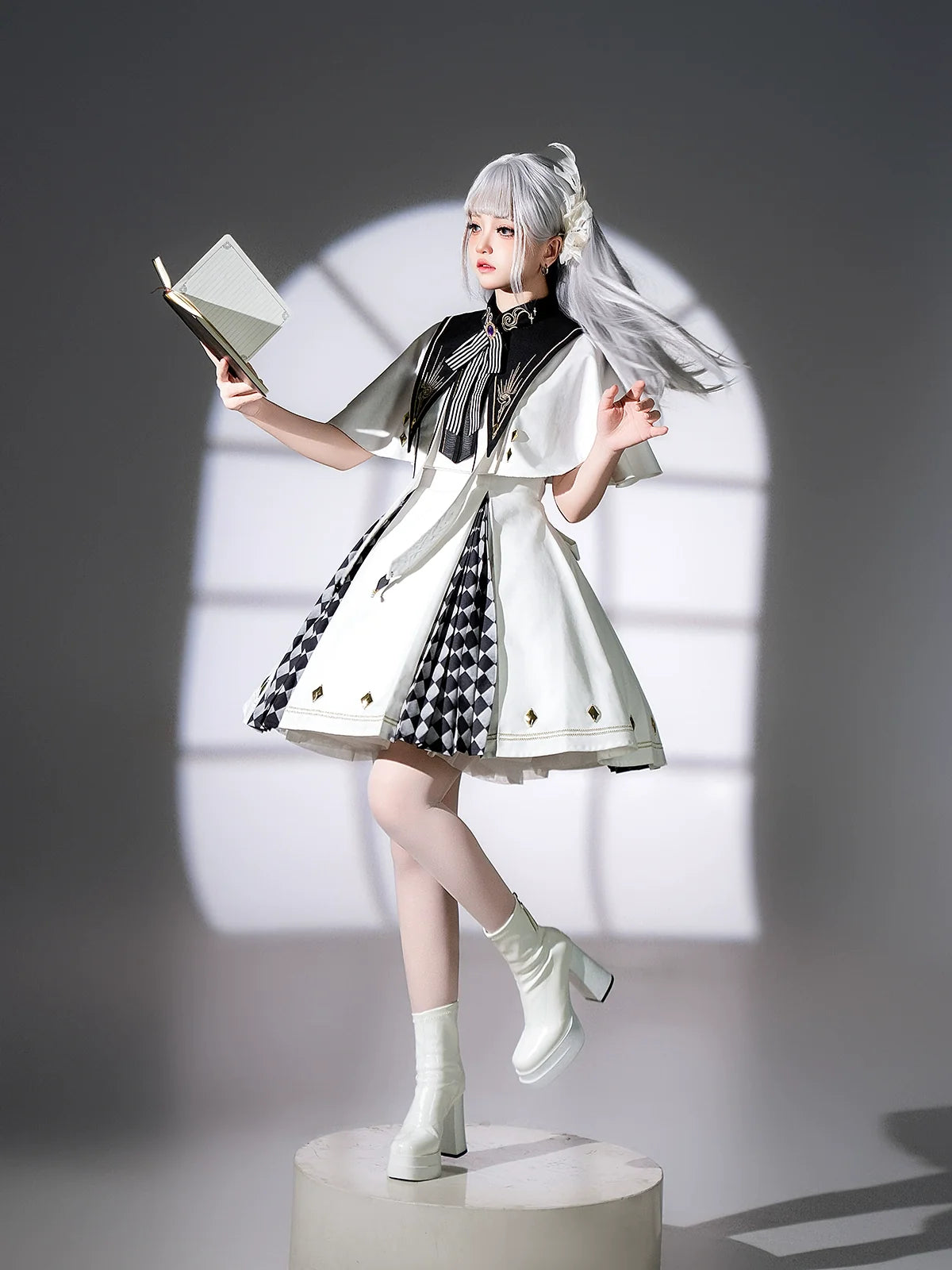 Your Princess - Eye of Truth - Elegant Gothic Lolita Dress Suit With Embroidery