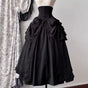 Black fishbone underskirt / S recommended for 80-95 jin