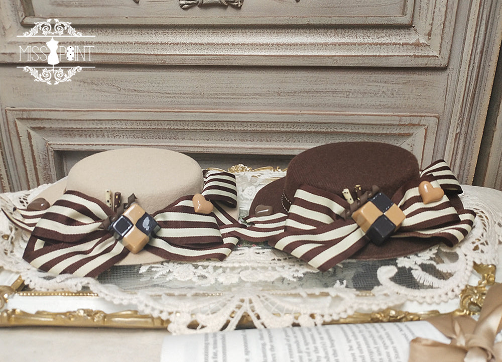Miss Point - Chocolate Daily Light Sweet Lolita - Hat Headwear