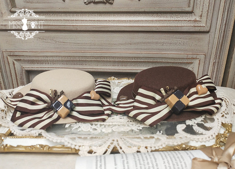 Miss Point - Chocolate Daily Light Sweet Lolita - Hat Headwear