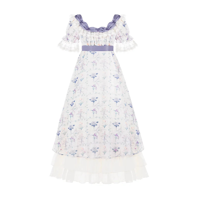 With PUJI - Iris Secret - Twins Lolita Summer Dress, Empire OP, Bodice JSK detail view 9