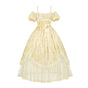 Detachable Shoulder Strap Square Collar Long OP In Stock / S
