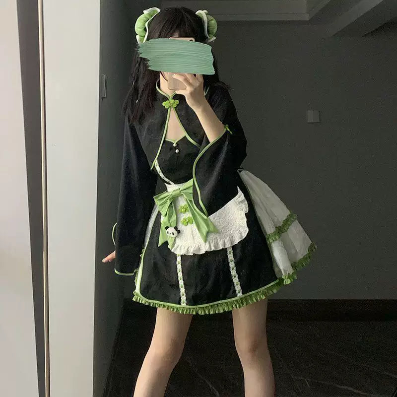 Sweetheart Dream Machine - Kitten Maid - JSK set with a maid-style capelet
