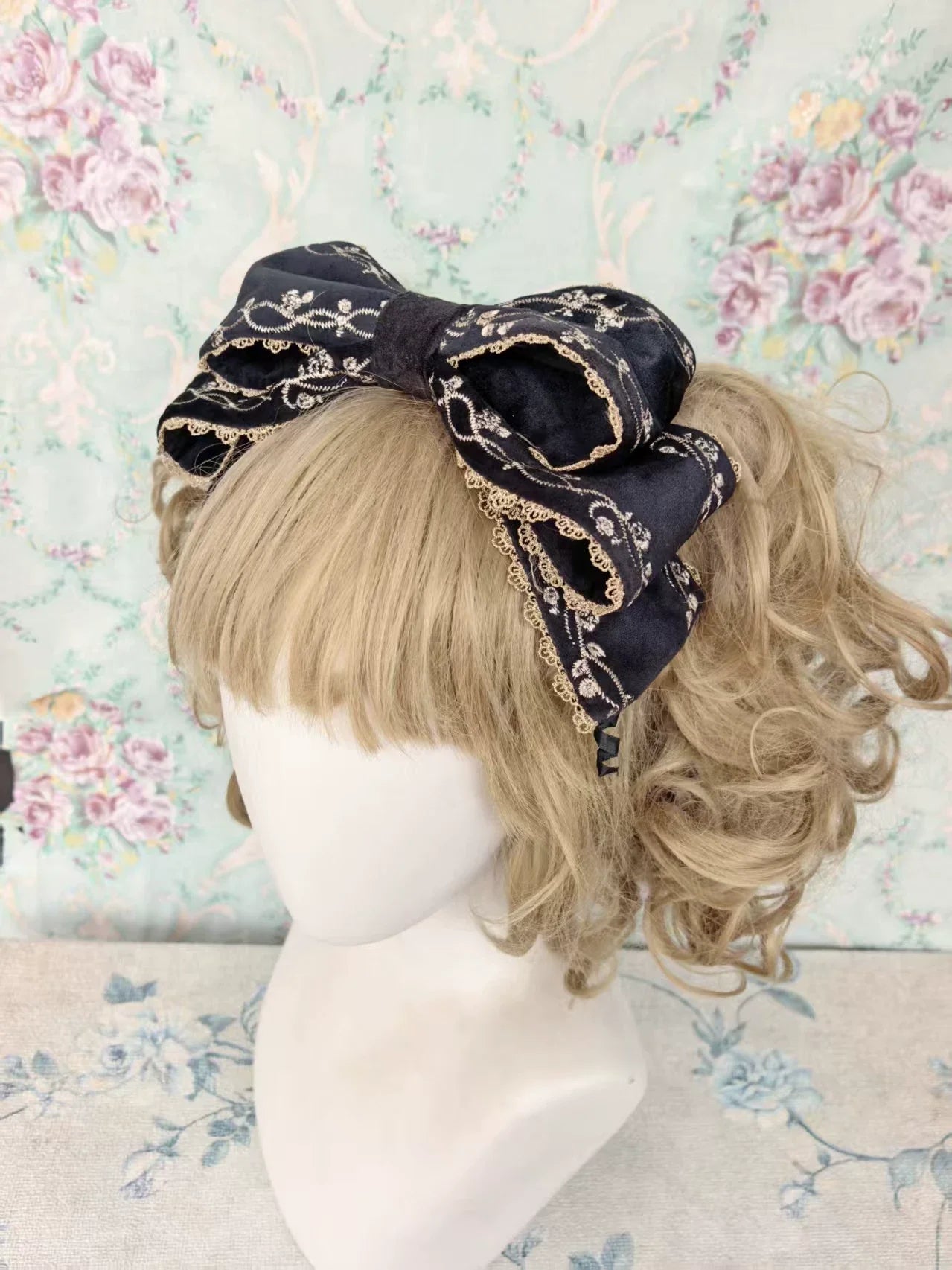Cinderella - Velvet Classic Lolita JSK Dress, Princess Embroidery