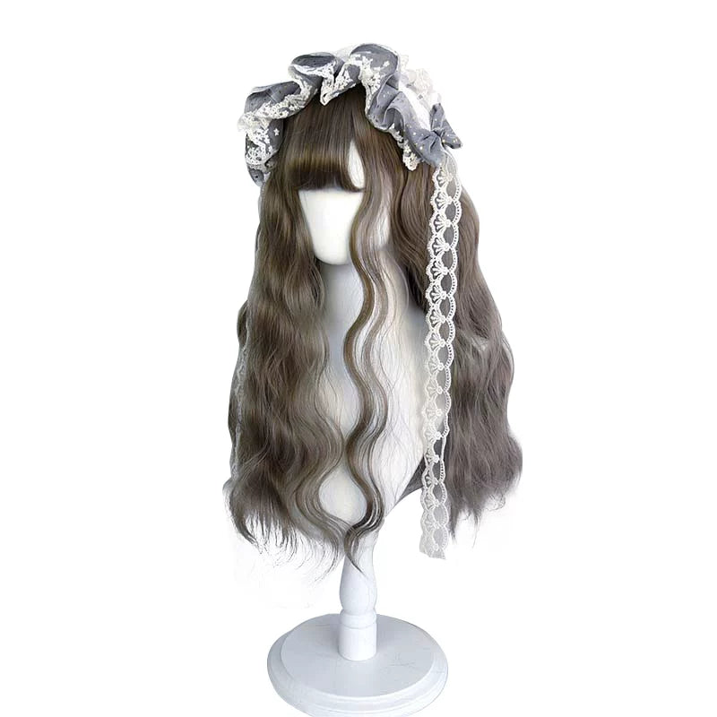 Sinwavy voluminous wool-curl wig with airy fringe - view 4