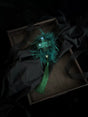 (Cyan)Fluffy claw clip, one piece / One Size