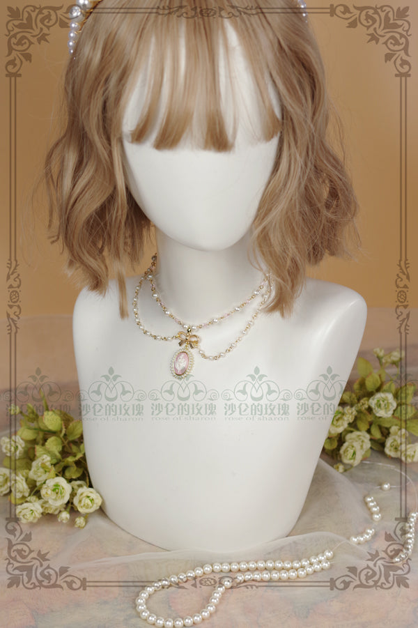 Rose of Sharon - Retro Lolita Necklace 4 Colors - Neckwear