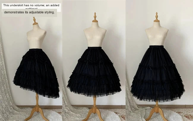 Forest Song - Morning Mist - Adjustable Tulle Petticoat - English product details