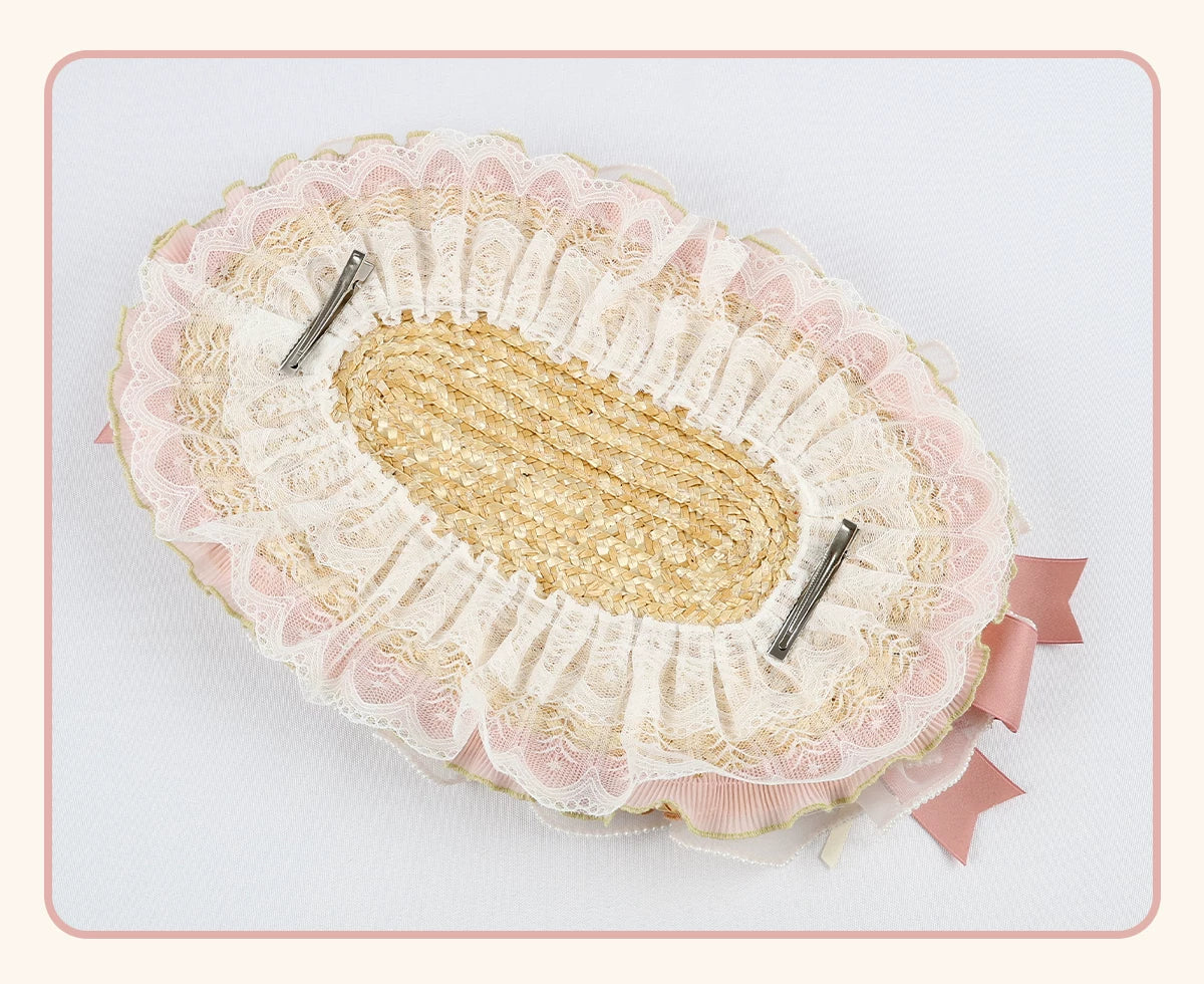 Stardust Rose - Garden Bouquet - Floral Hat and Headband Selection