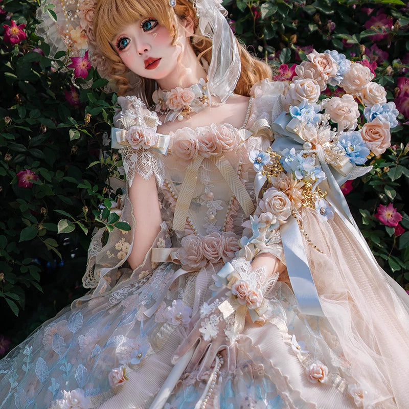 Handmade - Rose Banquet - Individually Selectable Lolita Accessories
