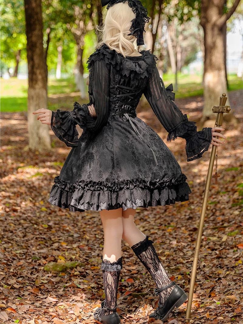 Infanta - Floral Canon - Tonal Jacquard JSK
