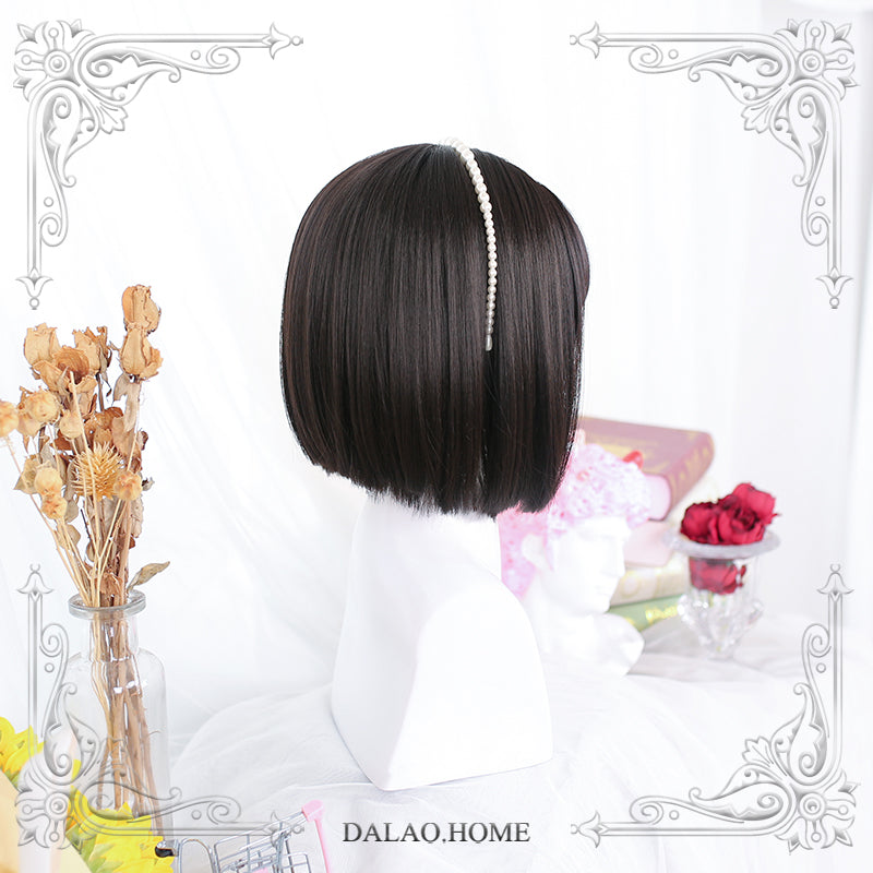 Dalao Home - Lolita 30cm Japanese BOBO JK Wig - Wig