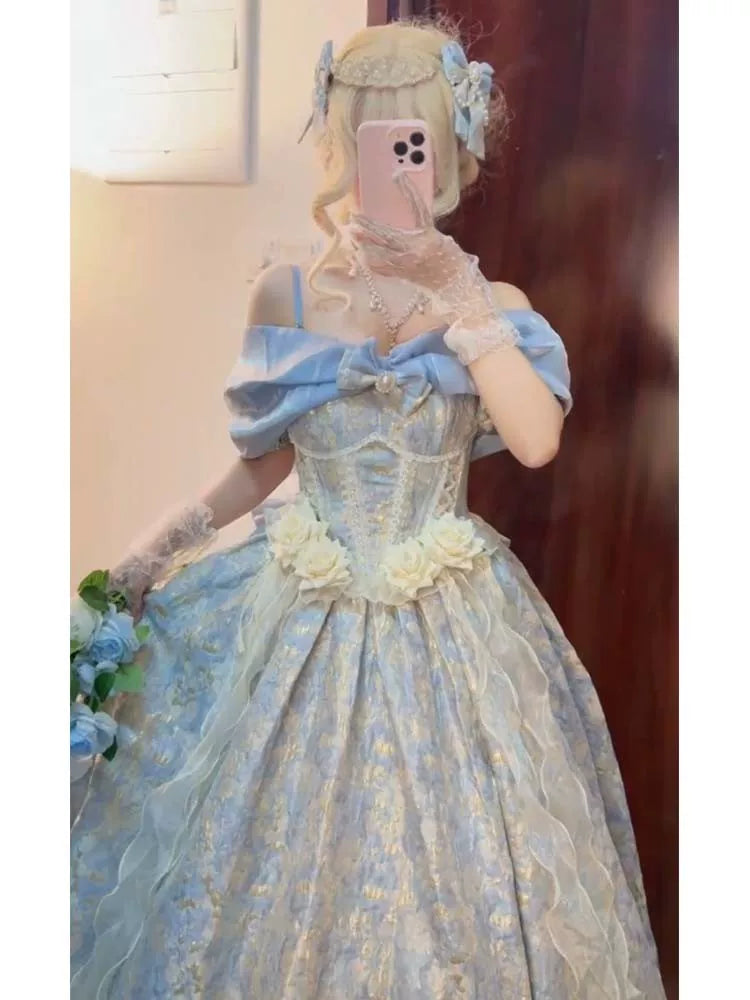 Flora Muse - Romanesque Garden Lolita Ballgown - Off-shoulder formal
