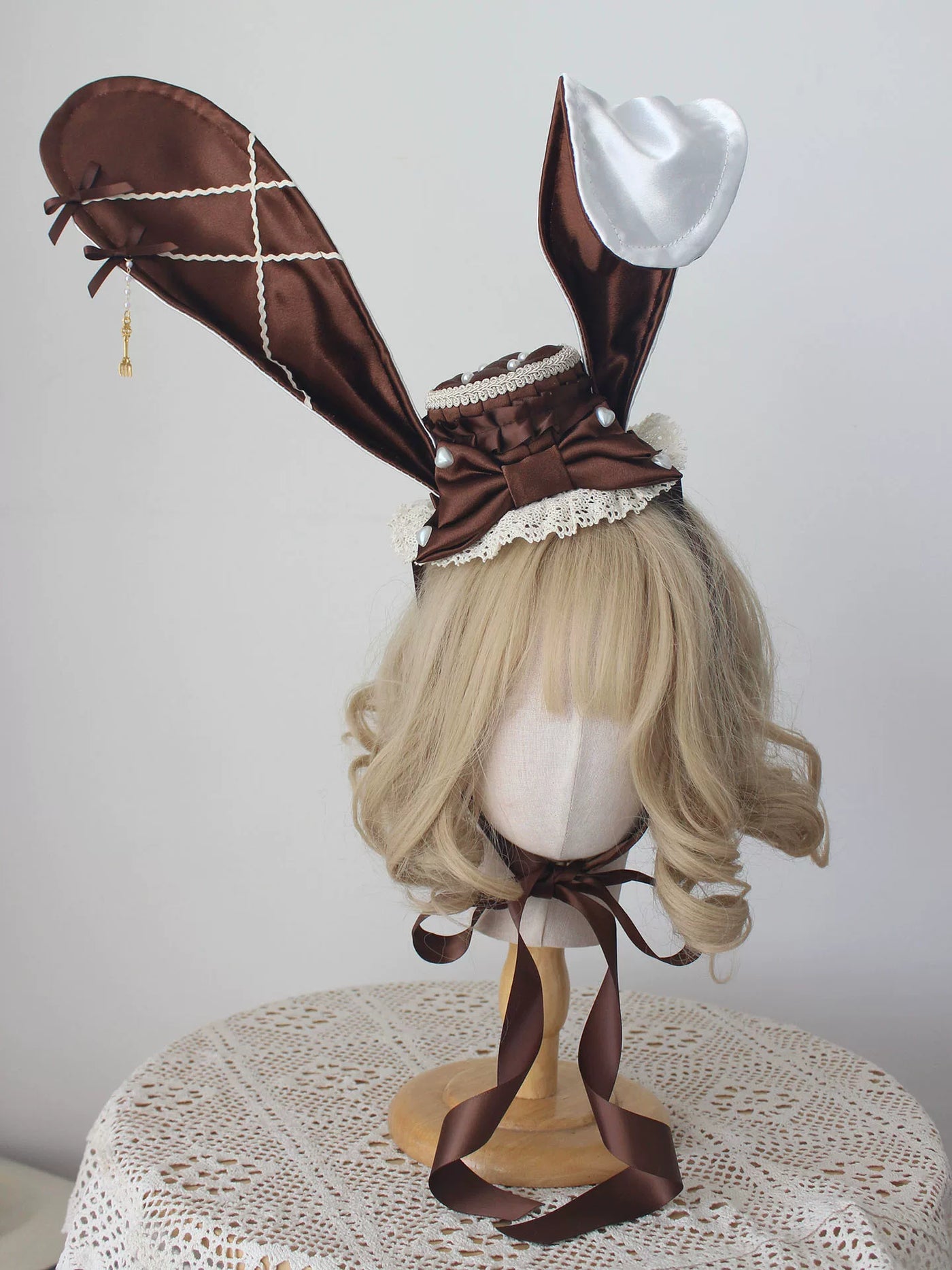Deer Girl Handmade - Brulee Rabbit - Rabbit-Ear Headwear with Shapeable Ears