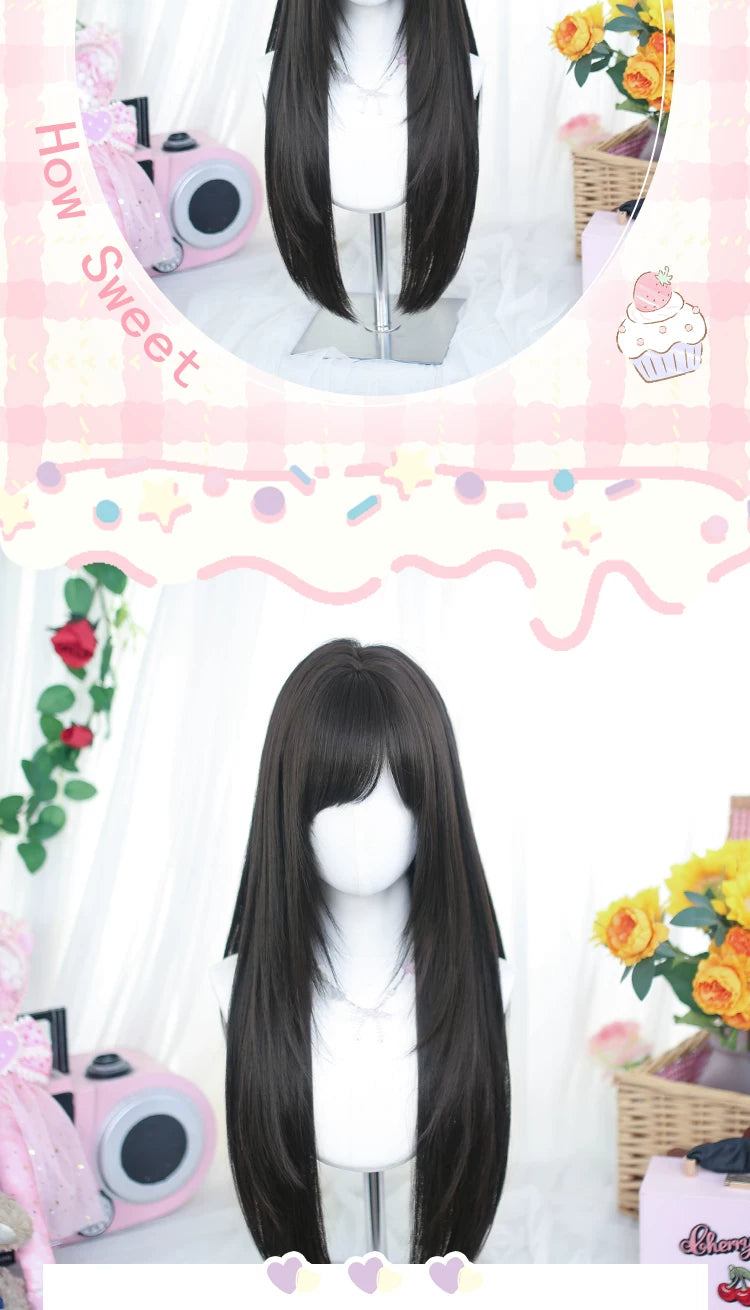 Nan Yuan long straight full-head wig - additional view 3