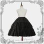 Black Hoop Petticoat / 55cm / One Size