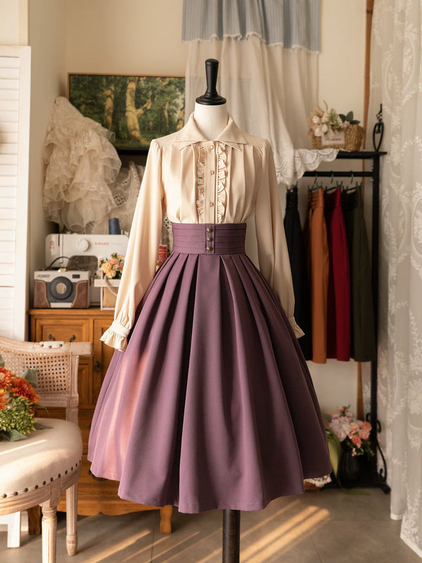 Forest Wardrobe - Forest Basket 4.0 - Box-Pleat Skirt - 1