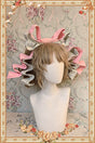 Single Item / Sculpted Ribbon Headpiece - Mint & Pink / One Size