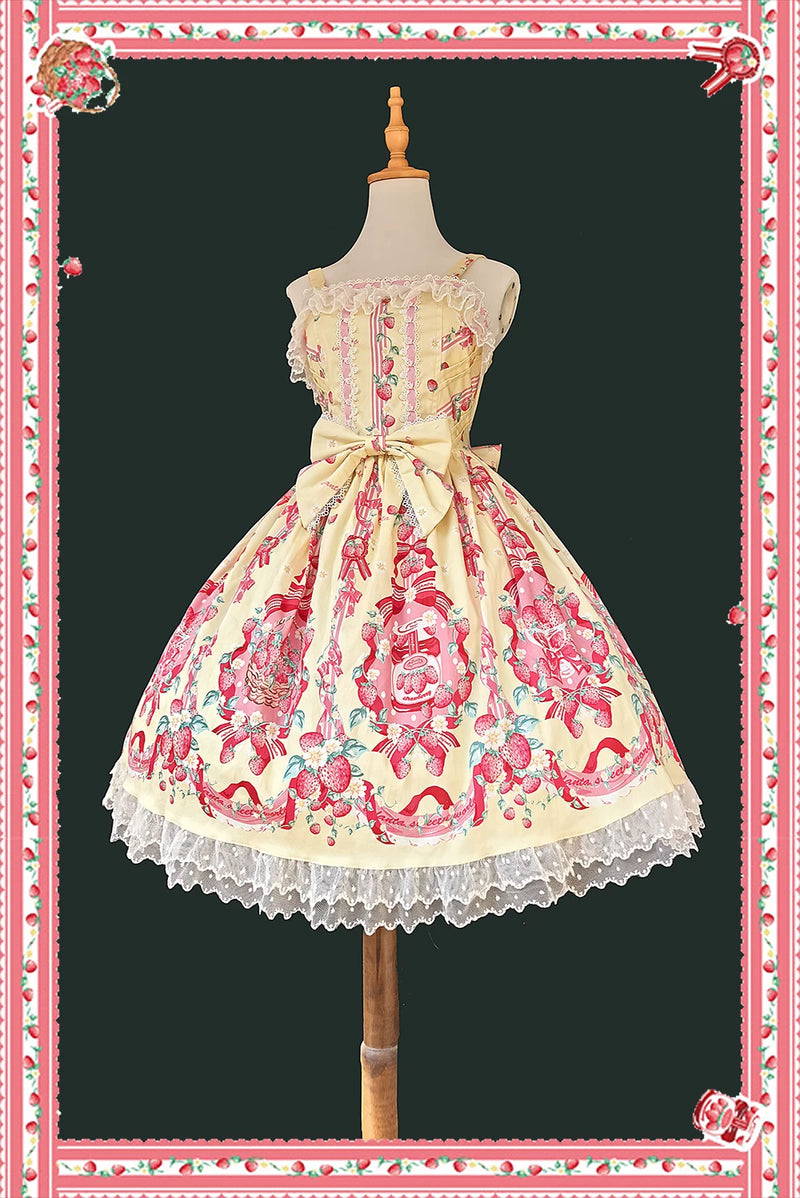 Infanta - Strawberry Little Chef - Type I & II Cotton JSK