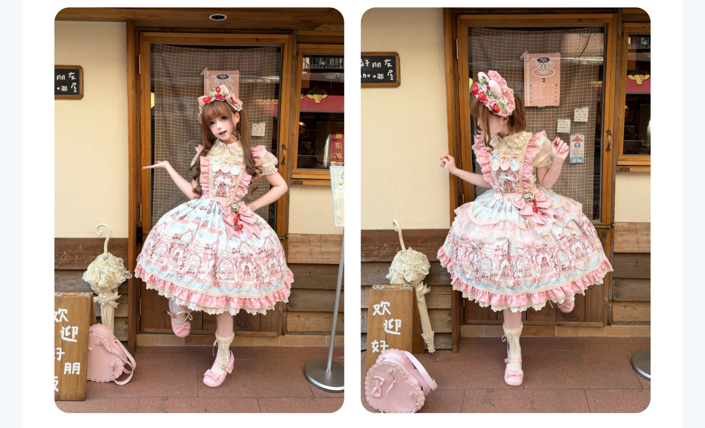Jelly Girl - Sweet Lolita Spring Dessert - Sweet lolita JSK dress