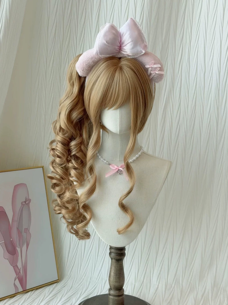 Kunkun Fish gold twin-ponytail Lolita wig - view 3