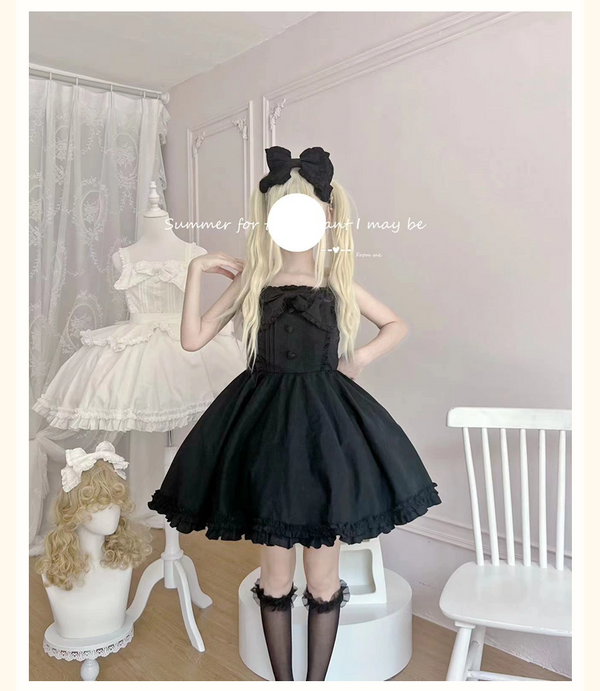 Sakurada Fawn - Plus Size Lolita JSK Dress - Multicolors JSK Dress