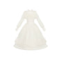 Camellia Embroidered Faux Two-Piece Shawl OP - In Stock / S