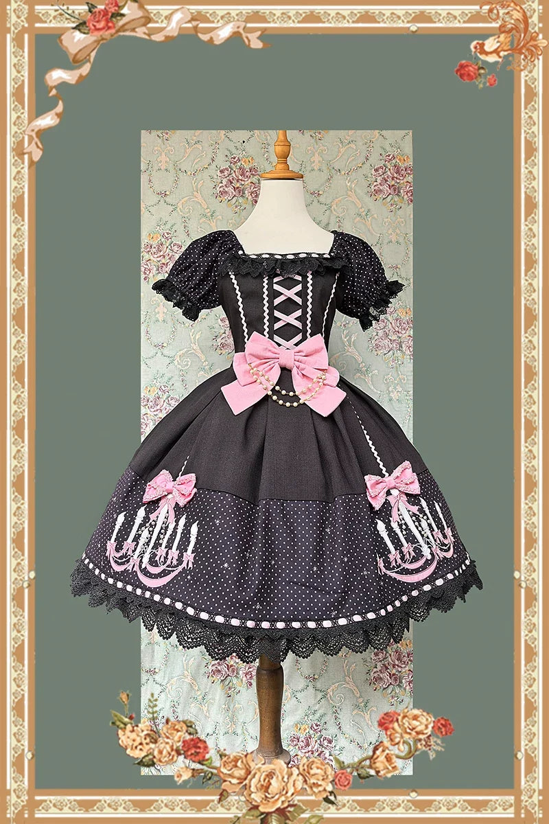 Infanta - Chandelier - Print OP Dress