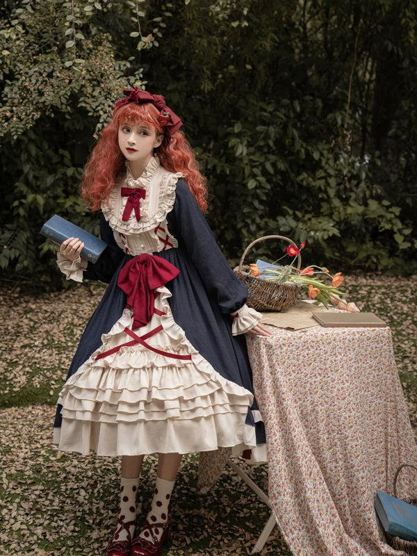 Cream Sweetheart Doll-Inspired Lolita OP Dress — additional product view