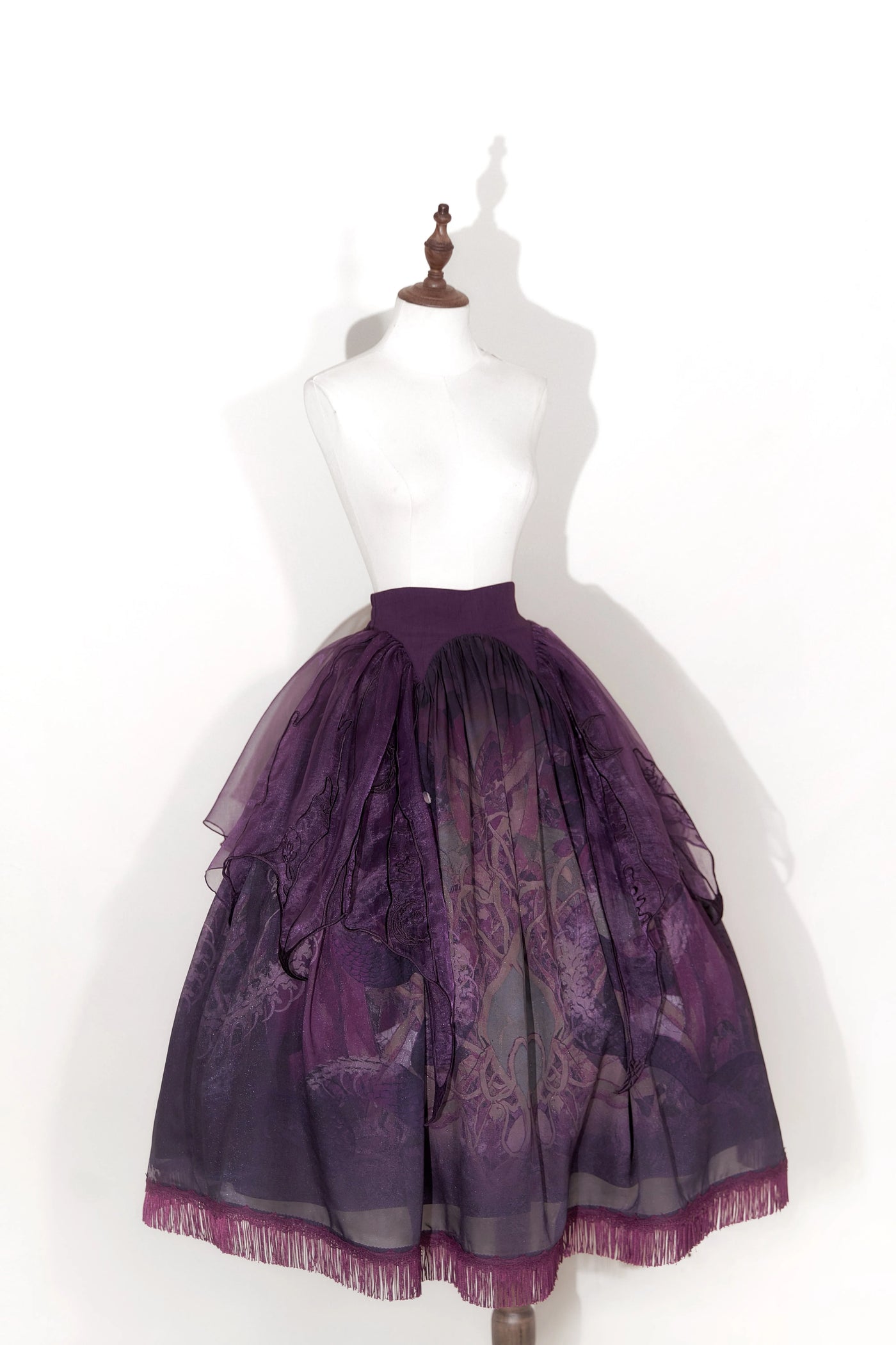 tonight - Dragon & Snake - Chinese Gothic Lolita Separates with Dragon or Snake Motifs